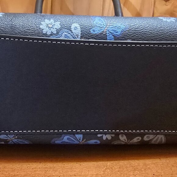 COACH Mini Darcie Carryall Bag - Butterfly Print - Picture 6 of 10